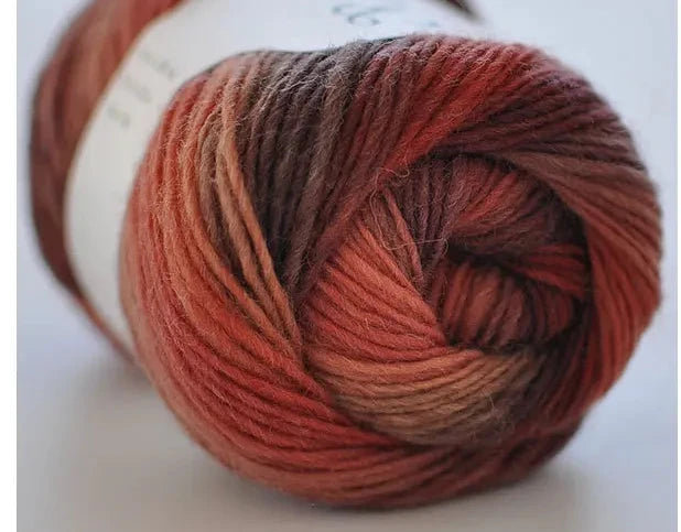 100% Wool Yarn Rainbow Color