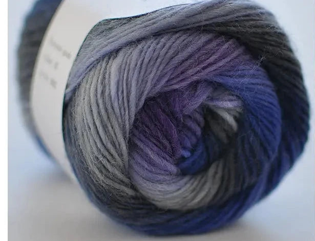 100% Wool Yarn Rainbow Color