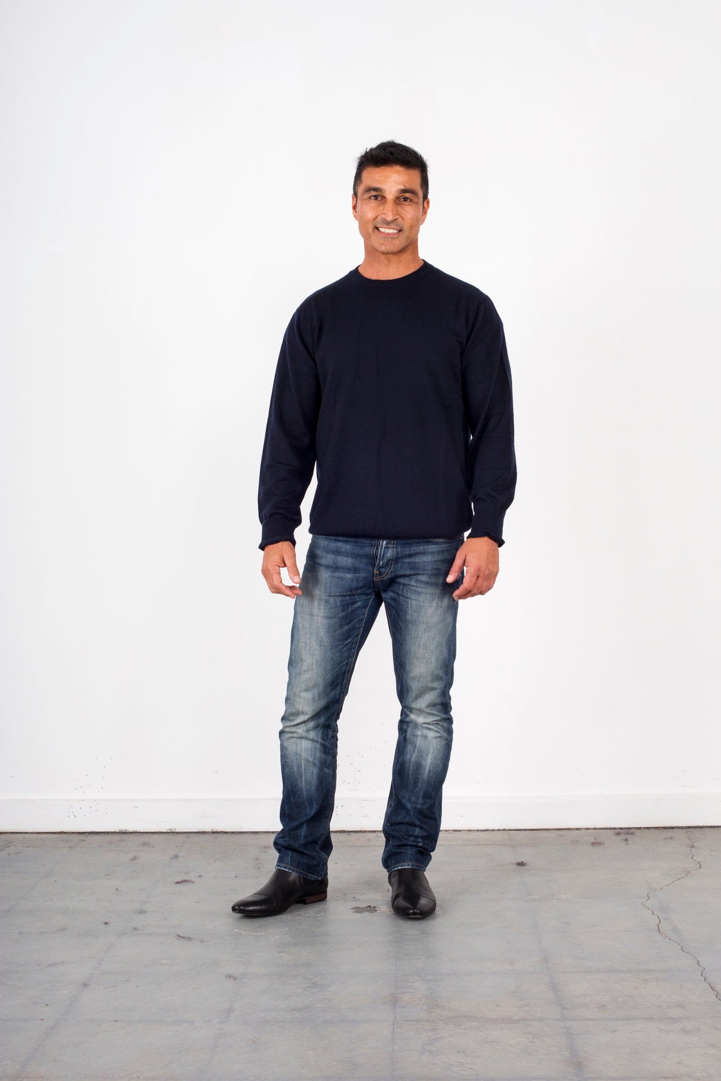 Sovrano crew neck pure merino Machine washable