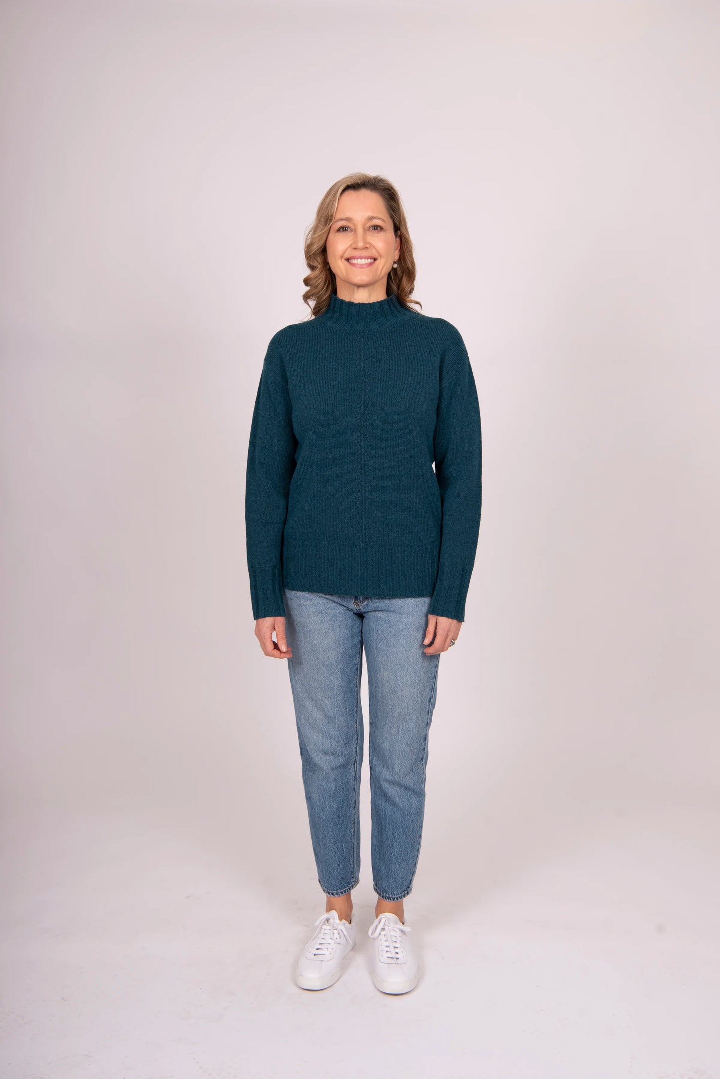 Bella - Pointelle Pullover