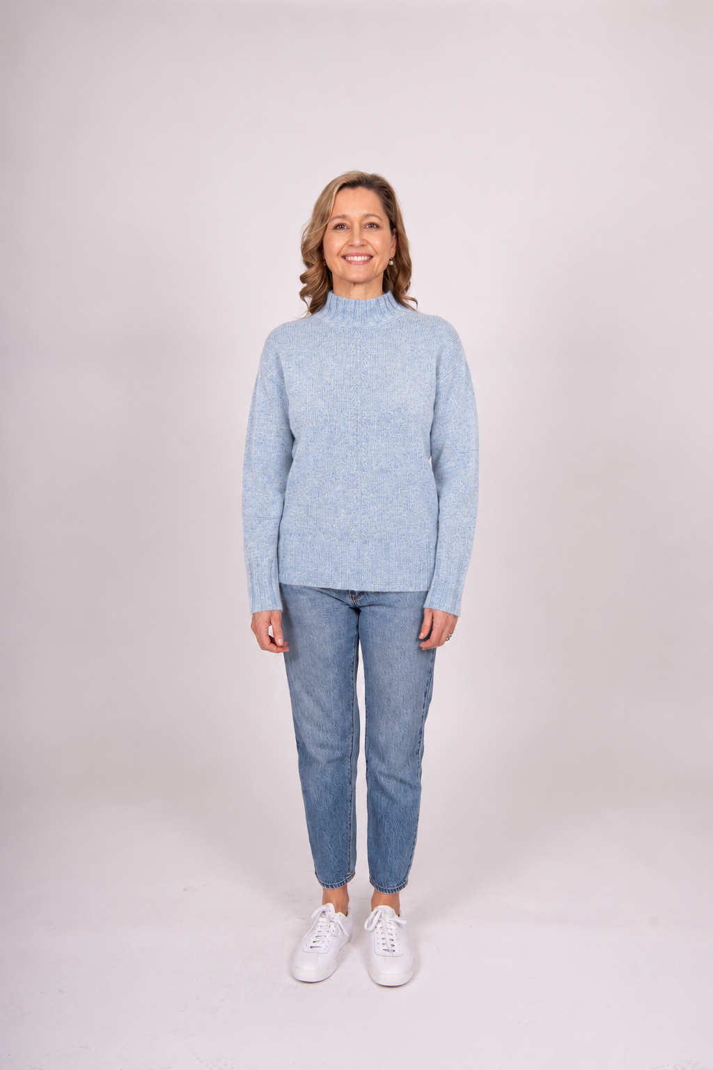 Bella - Pointelle Pullover