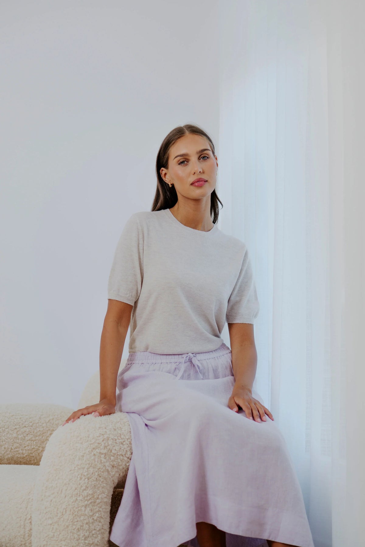 Bridge & Lord - Short Sleeve Crew Neck Pullover