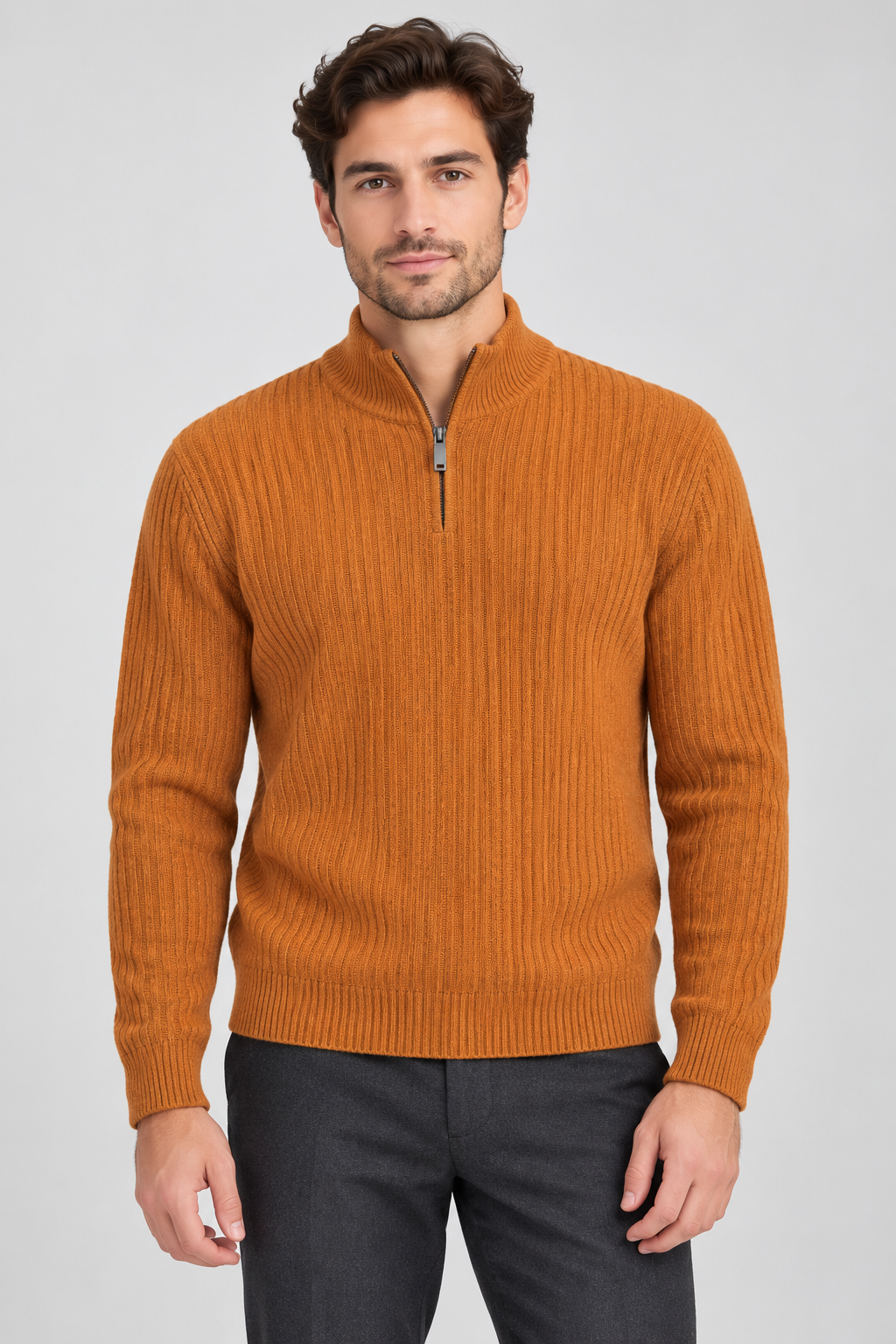 Bridge & Lord - Mens 1/4 Zip Pullover