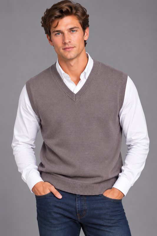 MTF Machine Washable Vest Pure Wool