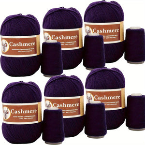 Cashmere Yarn Set of 6