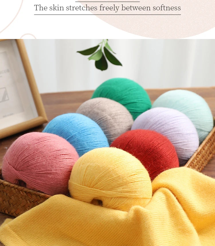High-Quality Cashmere Yarn, 300g
