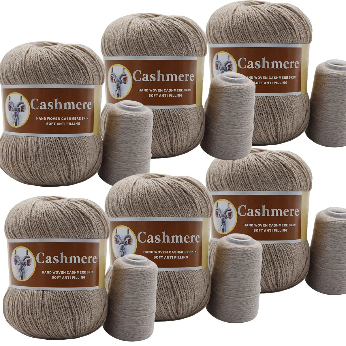 Cashmere Yarn Set of 6