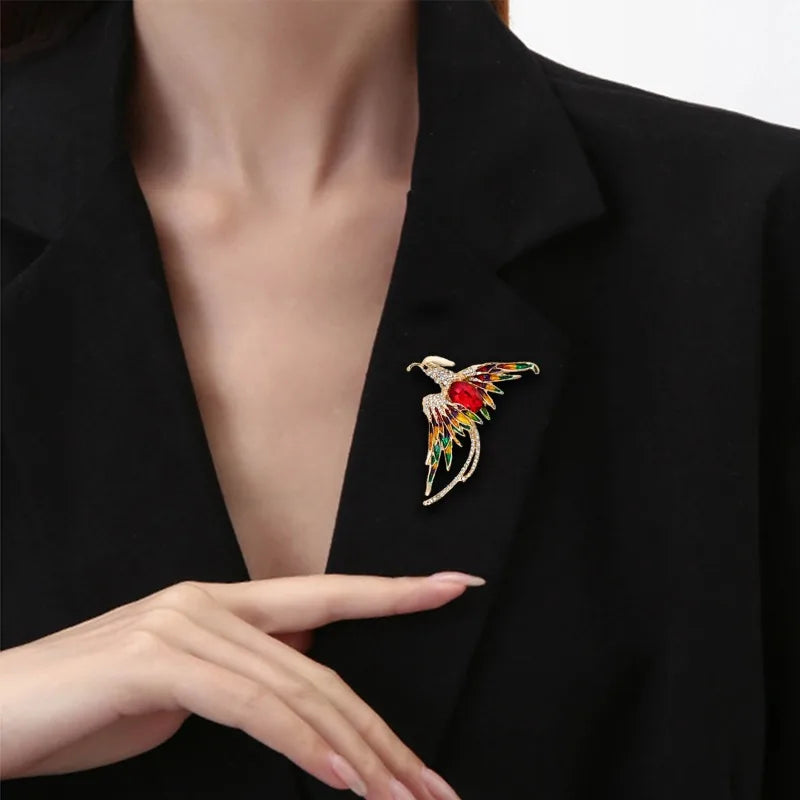 TAHLIA JEWELLERY BIRD CLOTHING PIN