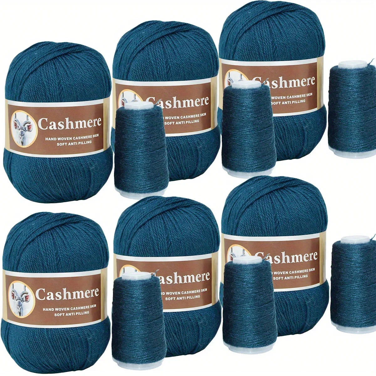 Cashmere Thread Cashmere Yarn Set of 6 – Knit-On Australia