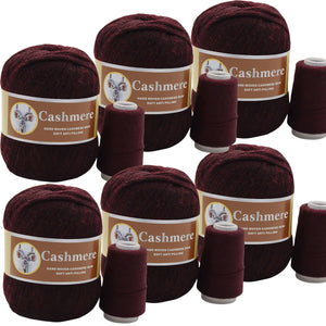 Cashmere Yarn Set of 6