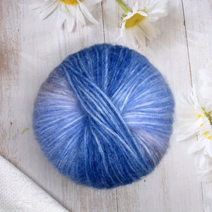 5pcs Wool Mohair Colored Yarn 200m/pcs