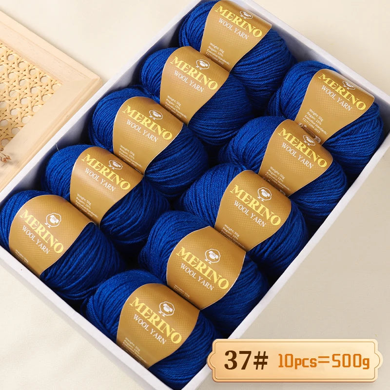 High-Quality Wool Yarn, 500g