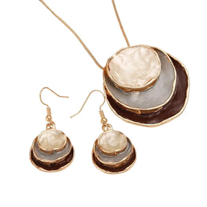 TAHLIA JEWLLERY LUXURY Flower Jewelry Set