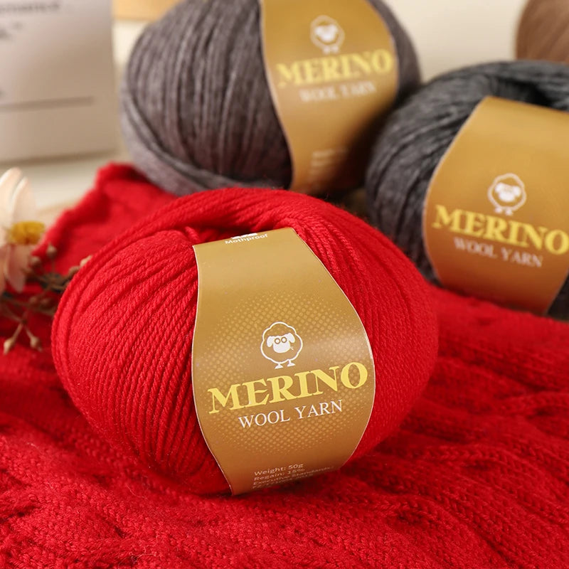 High-Quality Wool Yarn, 500g