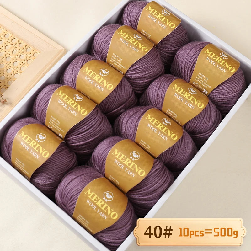 High-Quality Wool Yarn, 500g