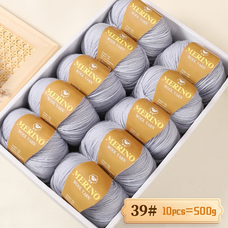 High-Quality Wool Yarn, 500g
