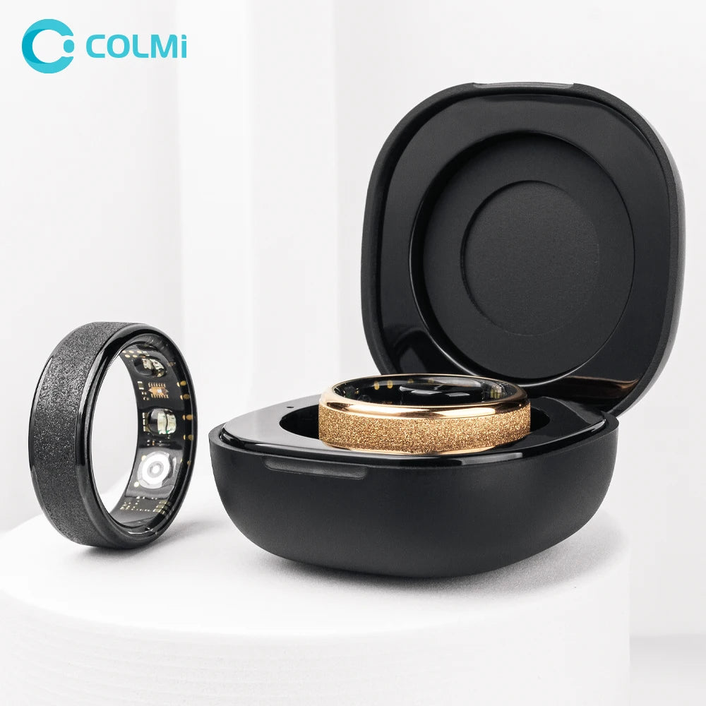 Smart Ring with Charging Case