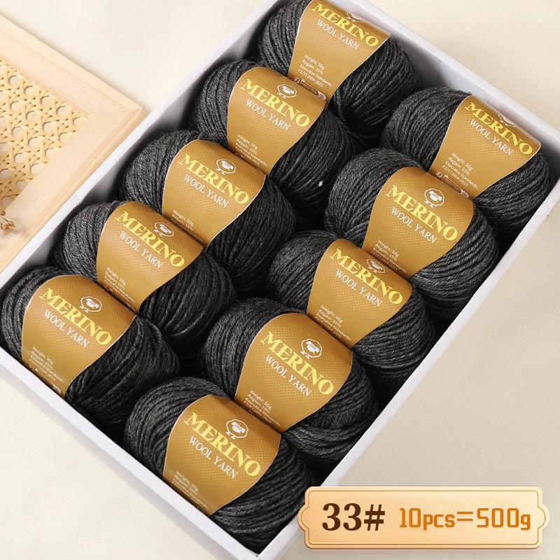 High-Quality Wool Yarn, 500g