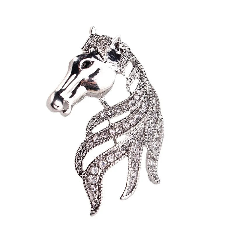 TAHLIA JEWELLERY HORSE BROOCH