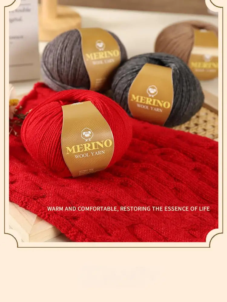 High-Quality Wool Yarn, 500g