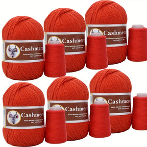 Cashmere Yarn Set of 6