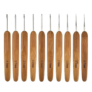 Bamboo Wooden Handle Knitting Needles