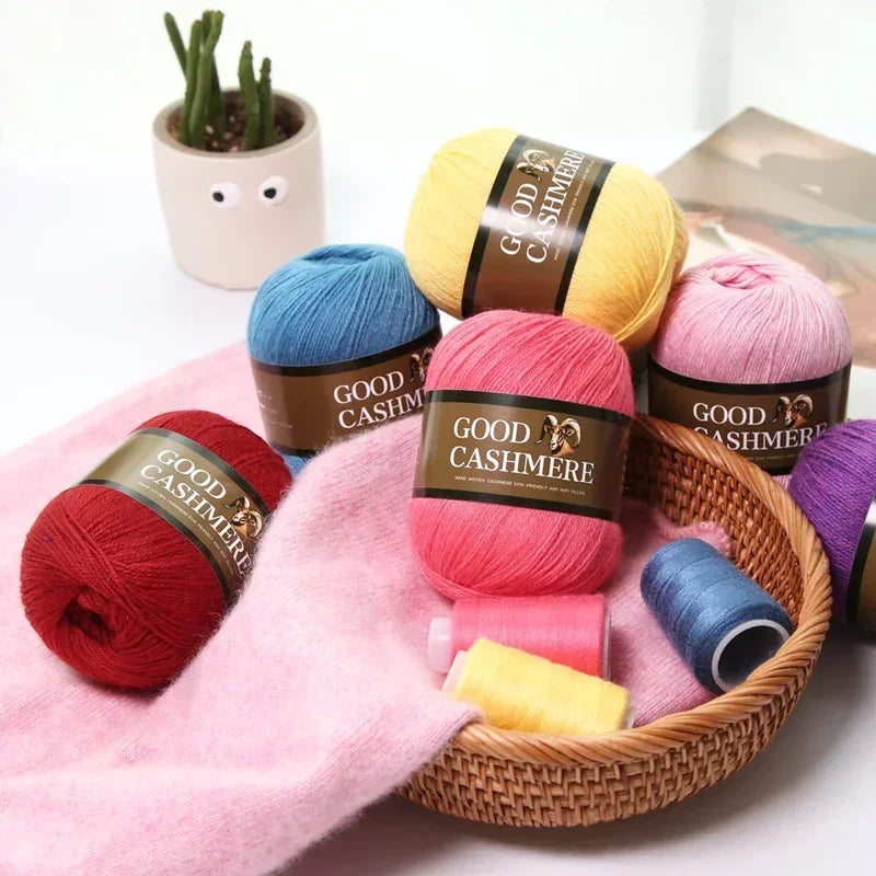 Mongolian Cashmere Yarn 50+20g