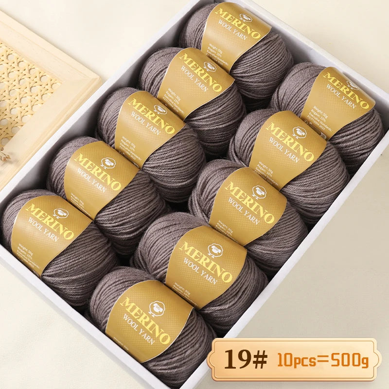 High-Quality Wool Yarn, 500g