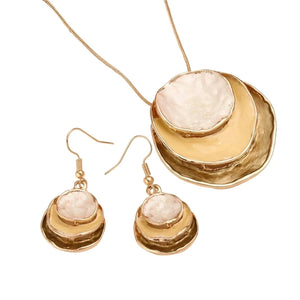 TAHLIA JEWLLERY LUXURY Flower Jewelry Set