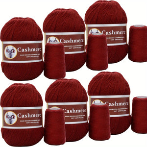 Cashmere Yarn Set of 6