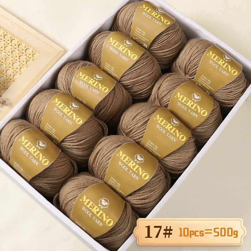 High-Quality Wool Yarn, 500g