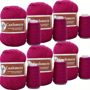 Cashmere Yarn Set of 6