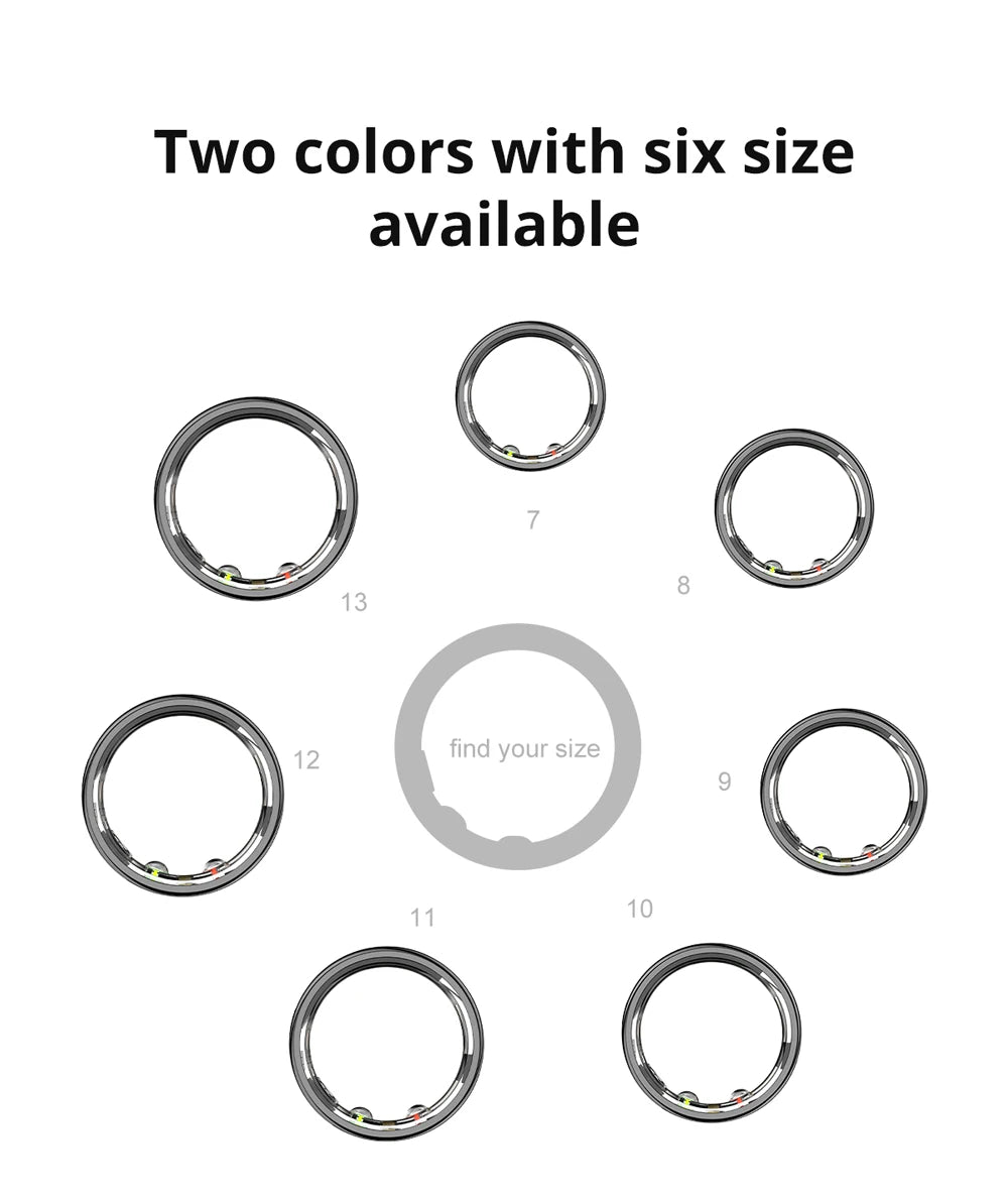 Smart Ring with Charging Case