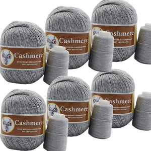 Cashmere Yarn Set of 6