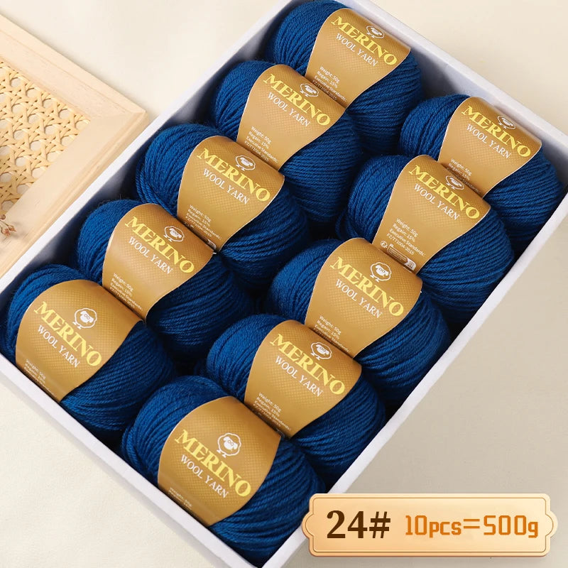 High-Quality Wool Yarn, 500g