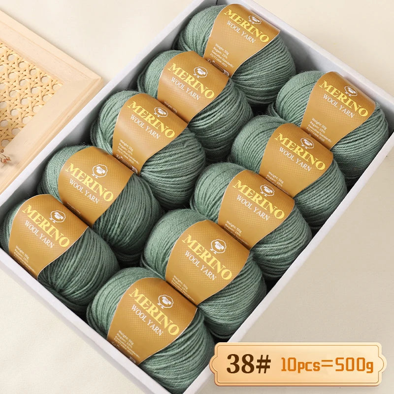 High-Quality Wool Yarn, 500g