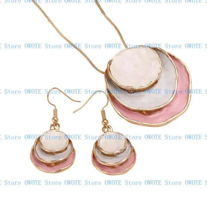 TAHLIA JEWLLERY LUXURY Flower Jewelry Set