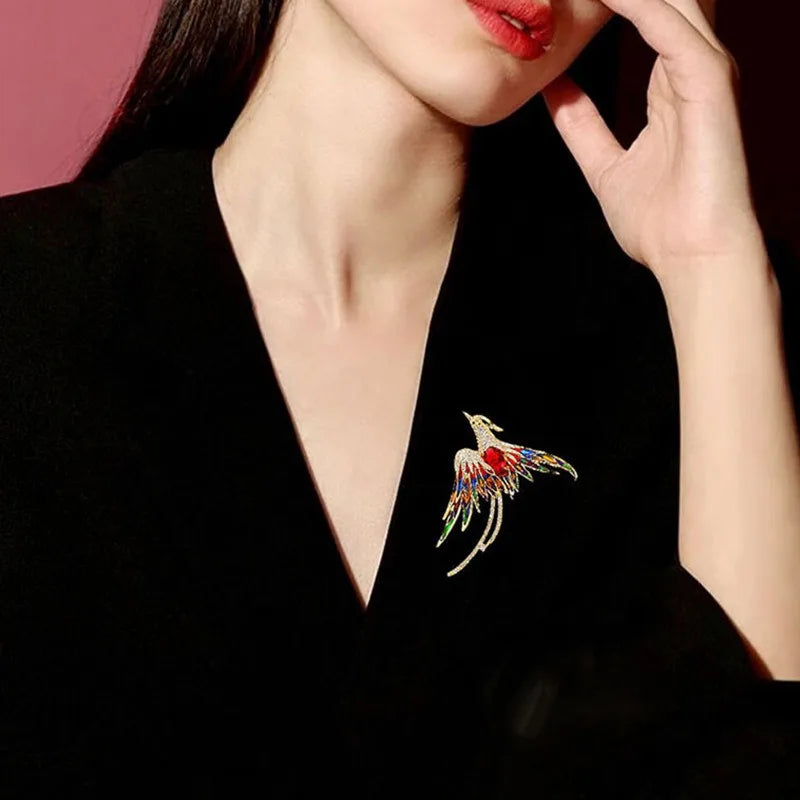 TAHLIA JEWELLERY BIRD CLOTHING PIN