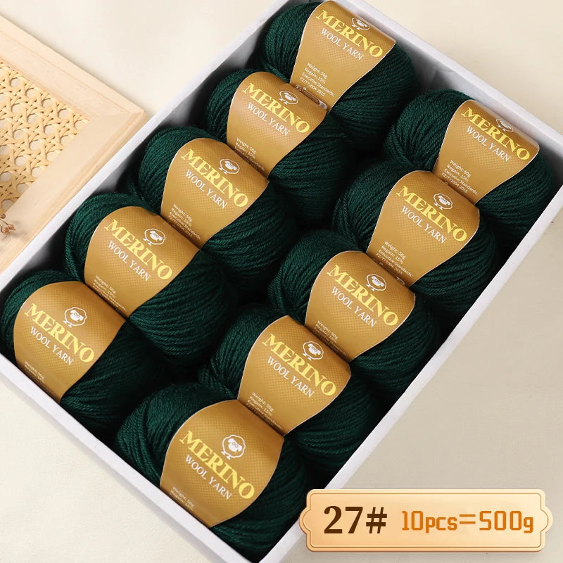High-Quality Wool Yarn, 500g