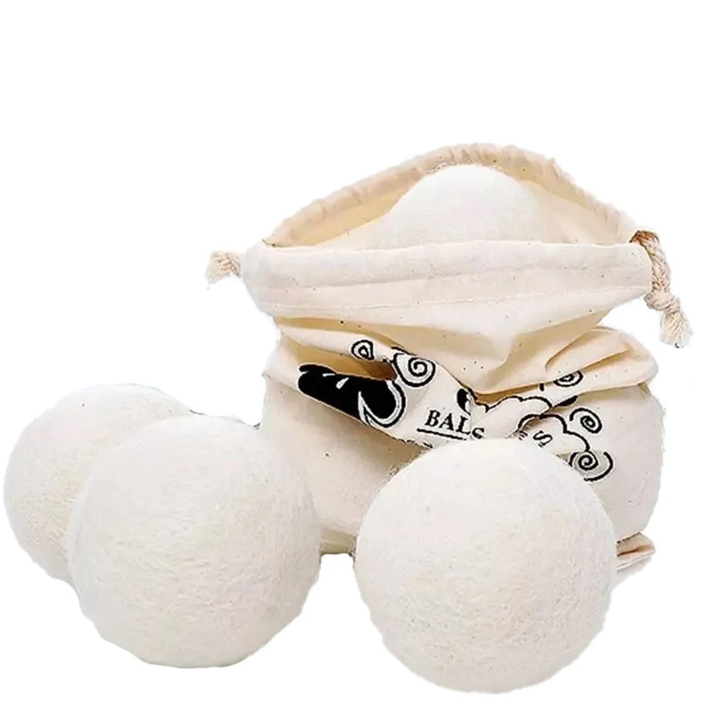 6PCS Wool Laundry Balls