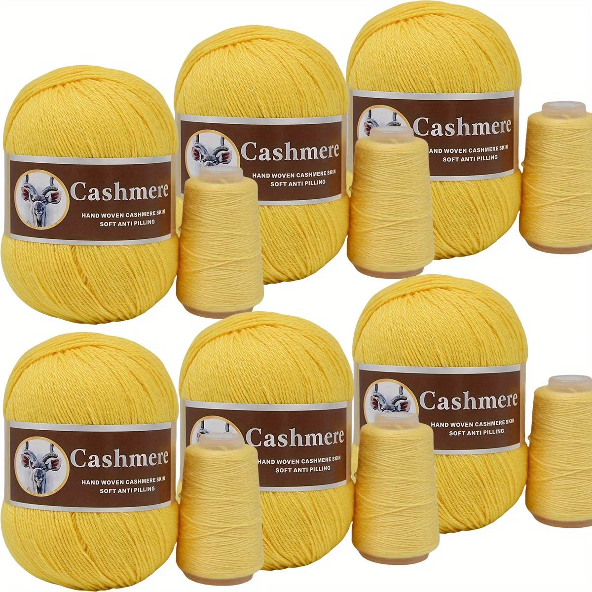 Cashmere Thread Cashmere Yarn Set of 6 – Knit-On Australia