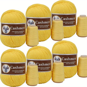 Cashmere Yarn Set of 6