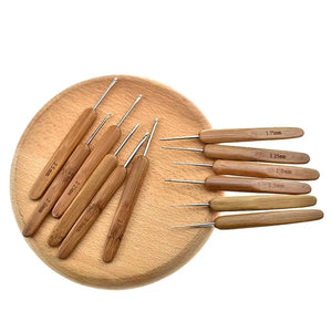 Bamboo Wooden Handle Knitting Needles