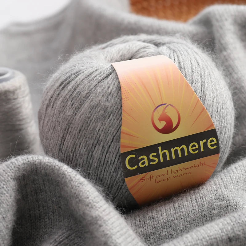 High-Quality Cashmere Yarn, 300g