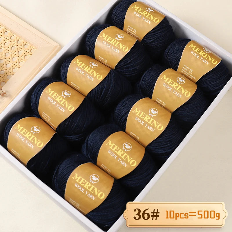 High-Quality Wool Yarn, 500g
