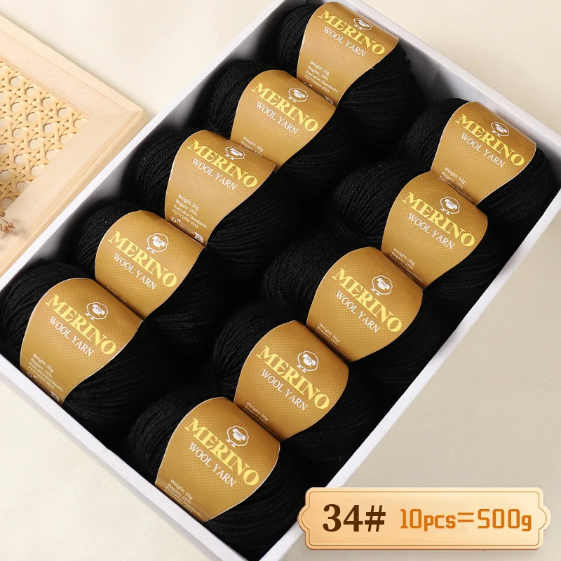High-Quality Wool Yarn, 500g