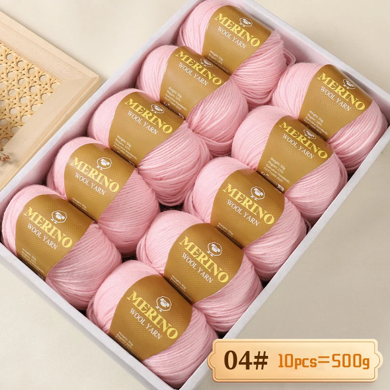 High-Quality Wool Yarn, 500g