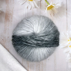 5pcs Wool Mohair Colored Yarn 200m/pcs