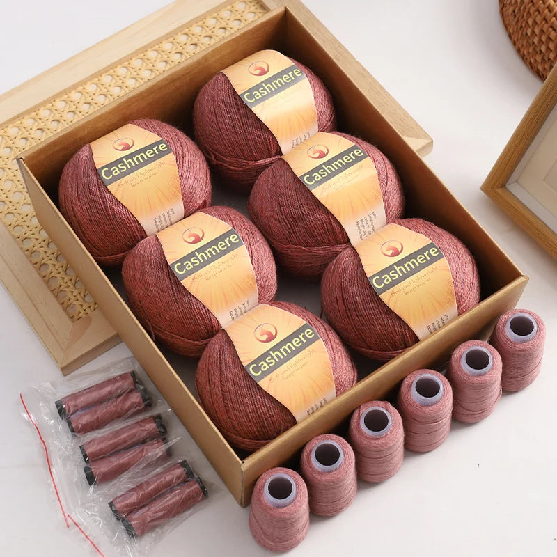 High-Quality Cashmere Yarn, 300g