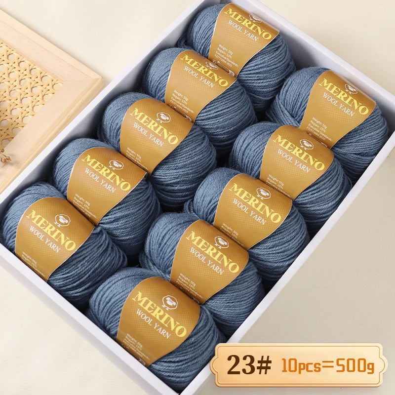 High-Quality Wool Yarn, 500g
